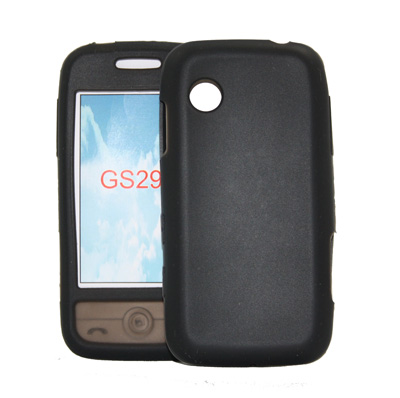 Silikon Case schwarz für LG GS290