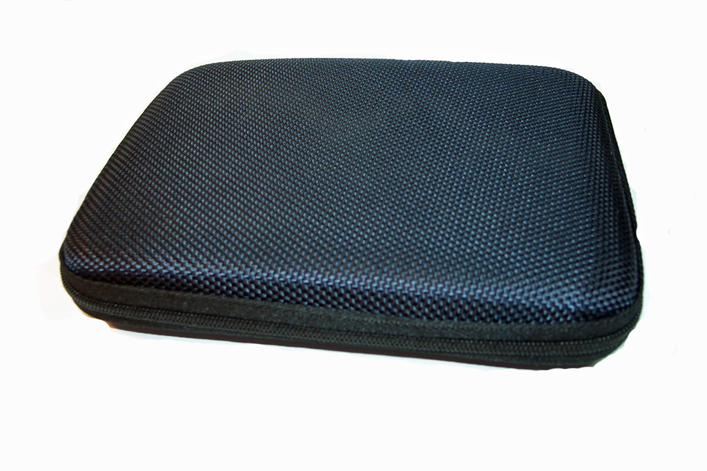 Neoprene Tasche blau für 2,5 HDD Festplatten