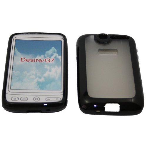 Protector Case für HTC Desire in schwarz