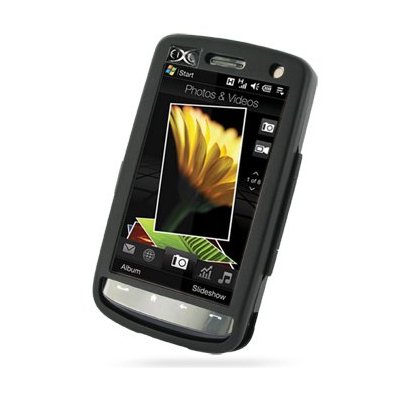 EIXO Alucase black für HTC Touch HD inkl. Clip
