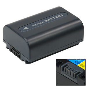 Ersatzakku (NP-FH50) für Sony NP-FH30, NP-FH40, NP-HF60