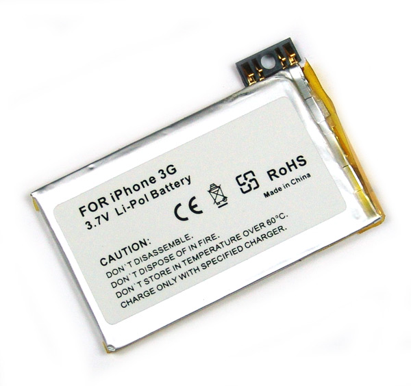 Akku kompatibel zu Apple iPhone 3G / 3GS Li-Polymer