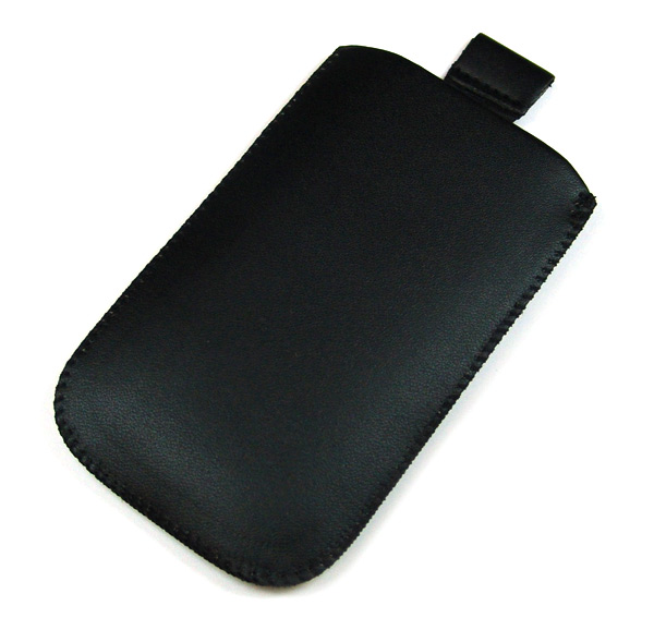 Tasche für Samsung S5230 Etuiformat mit Lasche schwarz