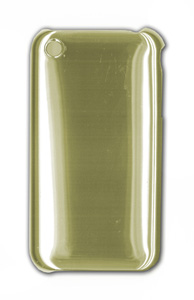 Chromed Cover für iPhone 3G gold
