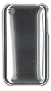 Chromed Cover für iPhone 3G silber