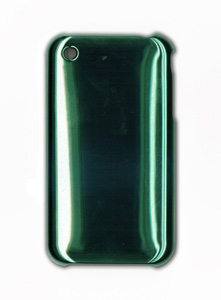 Chromed Cover für iPhone 3G Grün