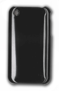 Chromed Cover für iPhone 3G schwarz