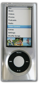 Crystal Hardcover Aluminium (silber) für iPod Nano 5