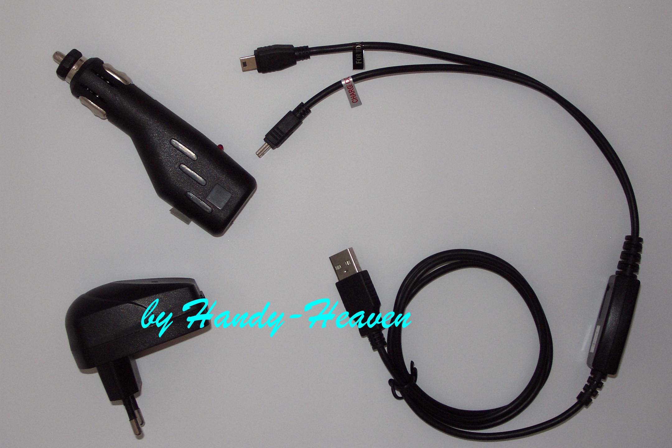 Zubehörset für Mini USB diverse HTC Geräte
