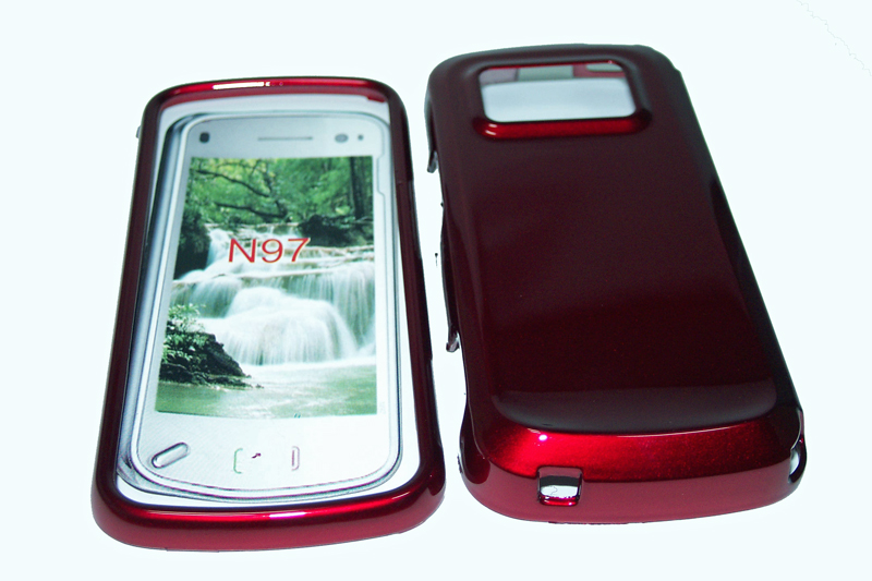 Crystal Case rot für Nokia N97