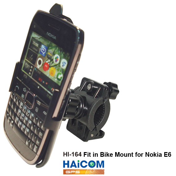 Haicom Fahrrad / Motorrad Halterung für Nokia E6 / E6-00