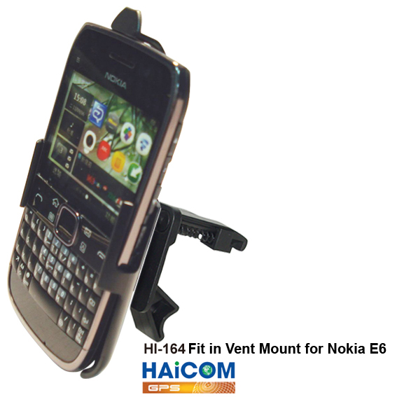 Haicom KFZ Lüftungsgitter Halterung für Nokia E6 / E6-00