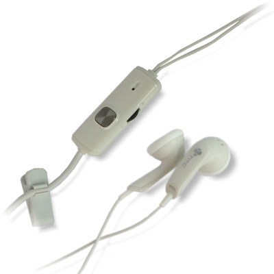 HTC HS S200 Stereo Headset | White | Bulk