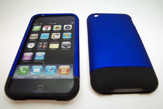 Crystal Case für Apple iPhone 3G / 3Gs in Titan Blau