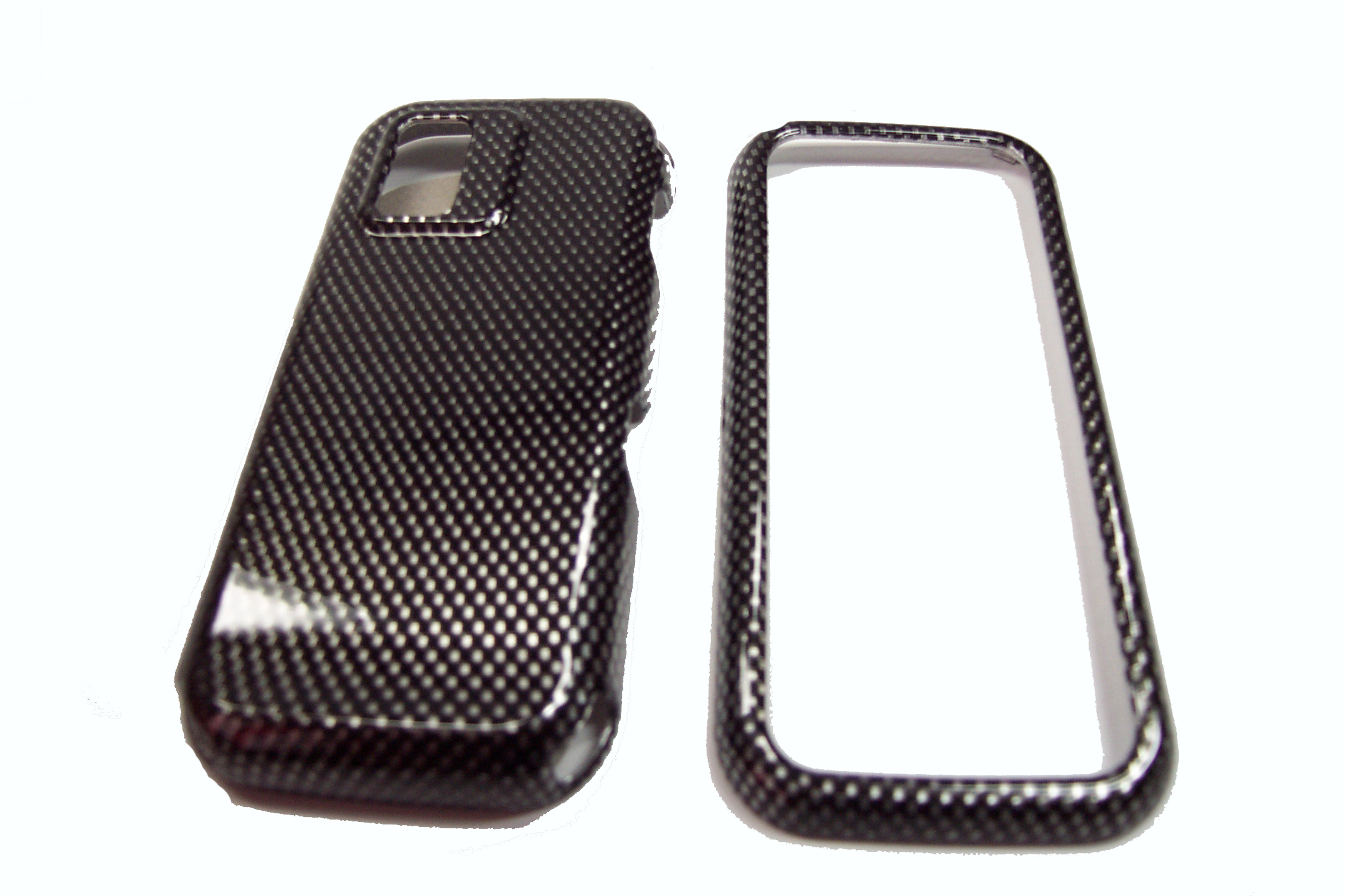 Crystal Case carbon look für Nokia N97 mini