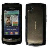 Protector Case schwarz für Samsung S8500 Wave