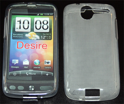 Silikon Case transparent für HTC Desire