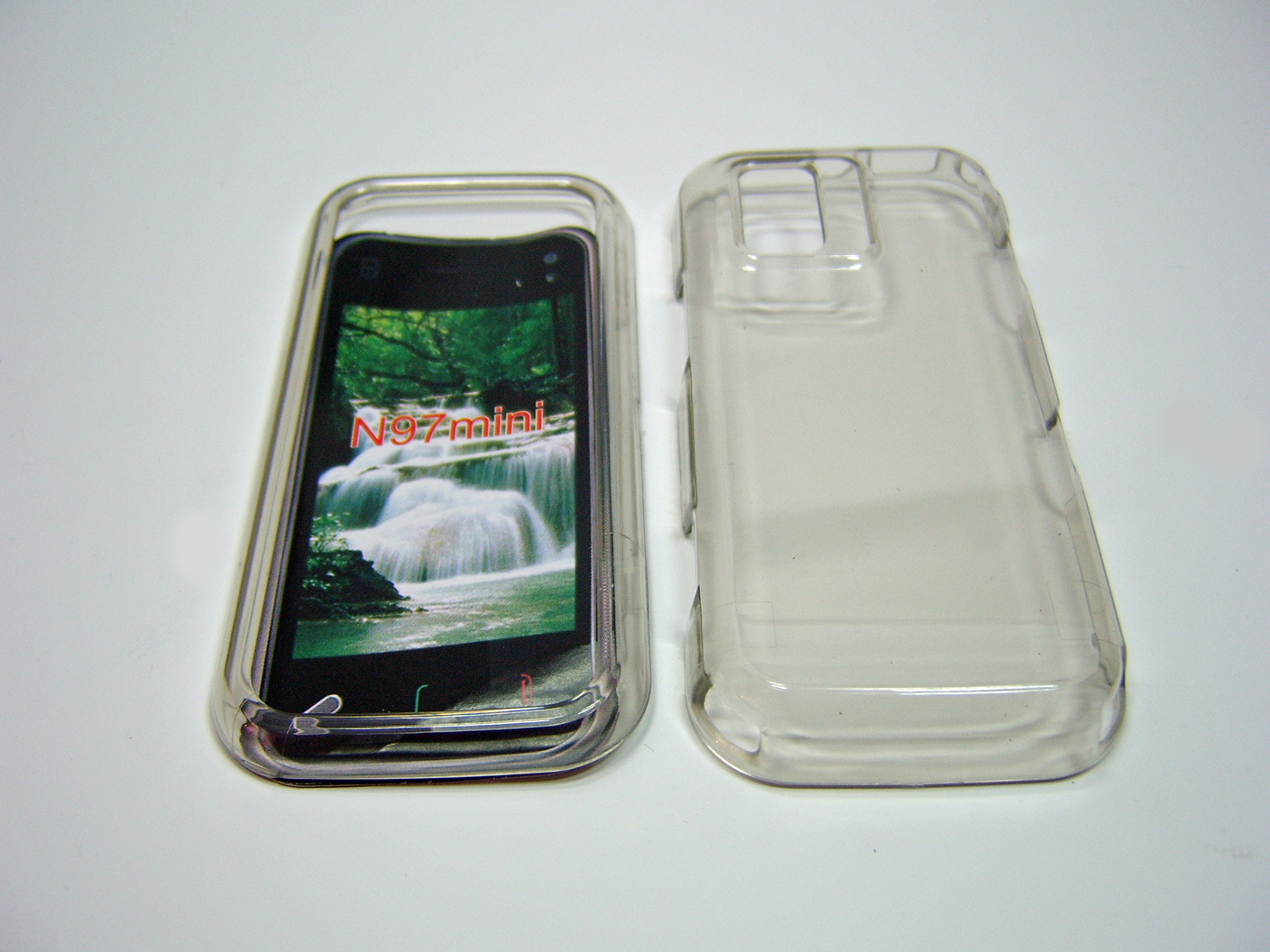 Transparentes Silikon Case für Nokia N97 Mini