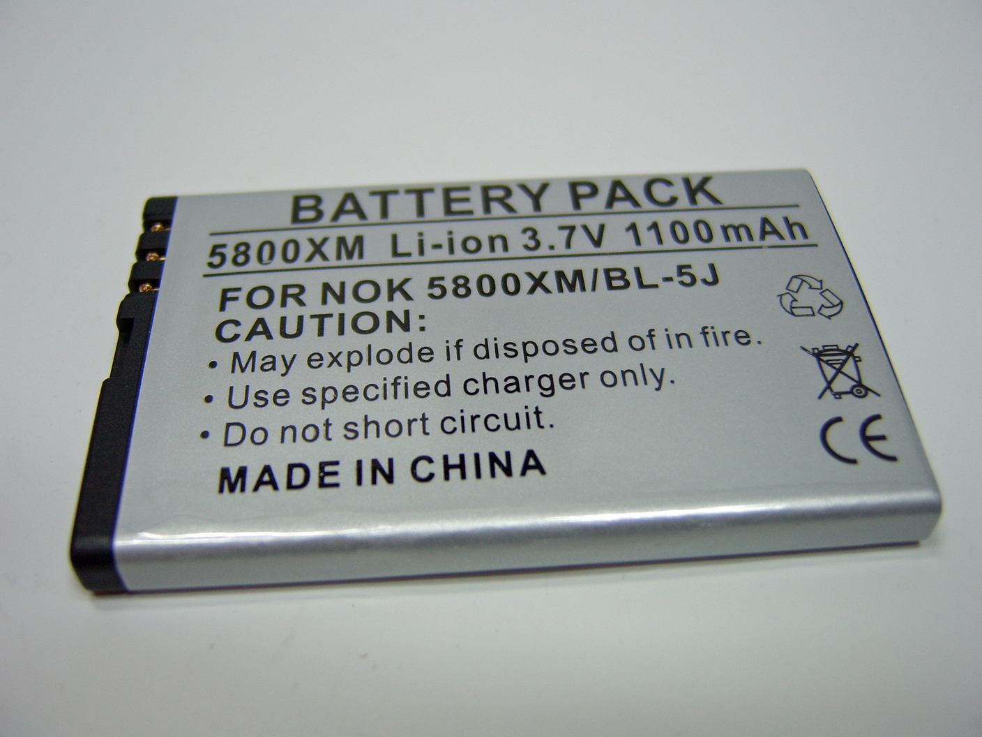 Zubehör Ersatz-Akku 1100 mAh Nokia N900
