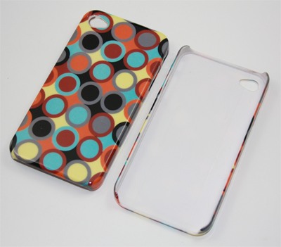 Clip On Cover retro für HTC Desire HD Rückschale