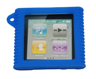 Silikon Case blau für Apple iPod Nano 6