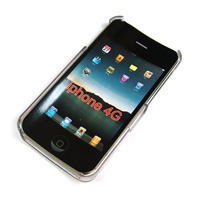 Backcover transparent für Apple iPhone 4 / IV / 4G