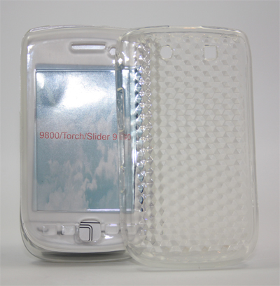 Silikon Case transparent für BlackBerry 9800