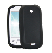 Silikon Case schwarz für Samsung S5230
