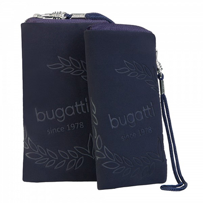Bugatti SoftCase blueberry M mit EasyCleaning Effekt