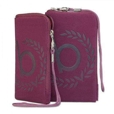Bugatti SoftCase raspberry M mit EasyCleaning Effekt