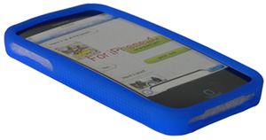 Frame Case Bumper für Apple iPhone 4 / IV / 4G in blau