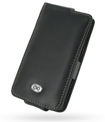 EIXO BiColor Ledertasche Flip für Samsung i9100 Galaxy S2 / S II