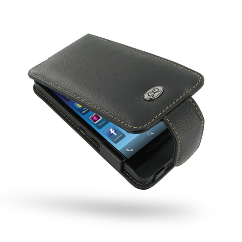 EIXO Flip Ledertasche für BlackBerry Z10