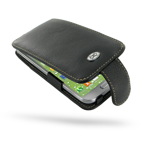 EIXO Flip Ledertasche für Samsung i9500 Galaxy S4
