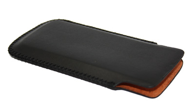 Etui offen für Samsung S8500 Wave black