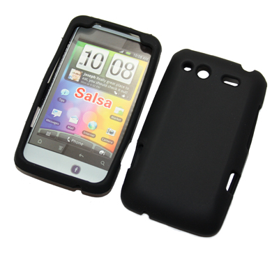 Silikon Case schwarz / HTC Salsa