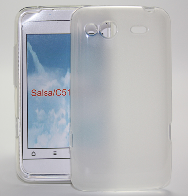 Silikon Case transparent / HTC Salsa