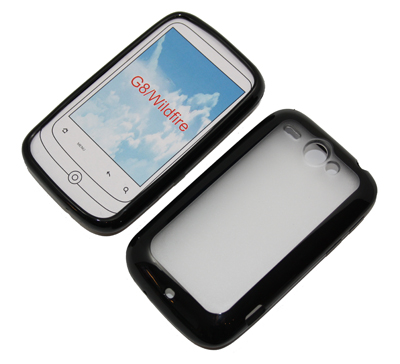 Protector Case schwarz für HTC Wildfire