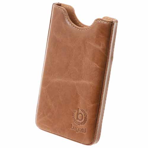 bugatti Basic Plus Leder Tasche für Samsung i9100 Galaxy S2 in sahara