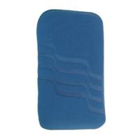 Neopren Pouch Case Wellendesign blau 017182 - Größe M