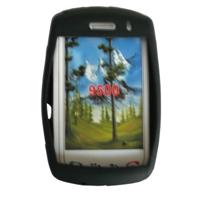 Silikon Case schwarz für Blackberry 9500 Storm