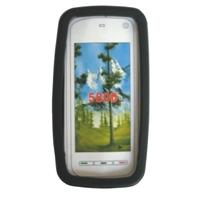 Silikon Case Tasche für Nokia 5800 XpressMusic schwarz