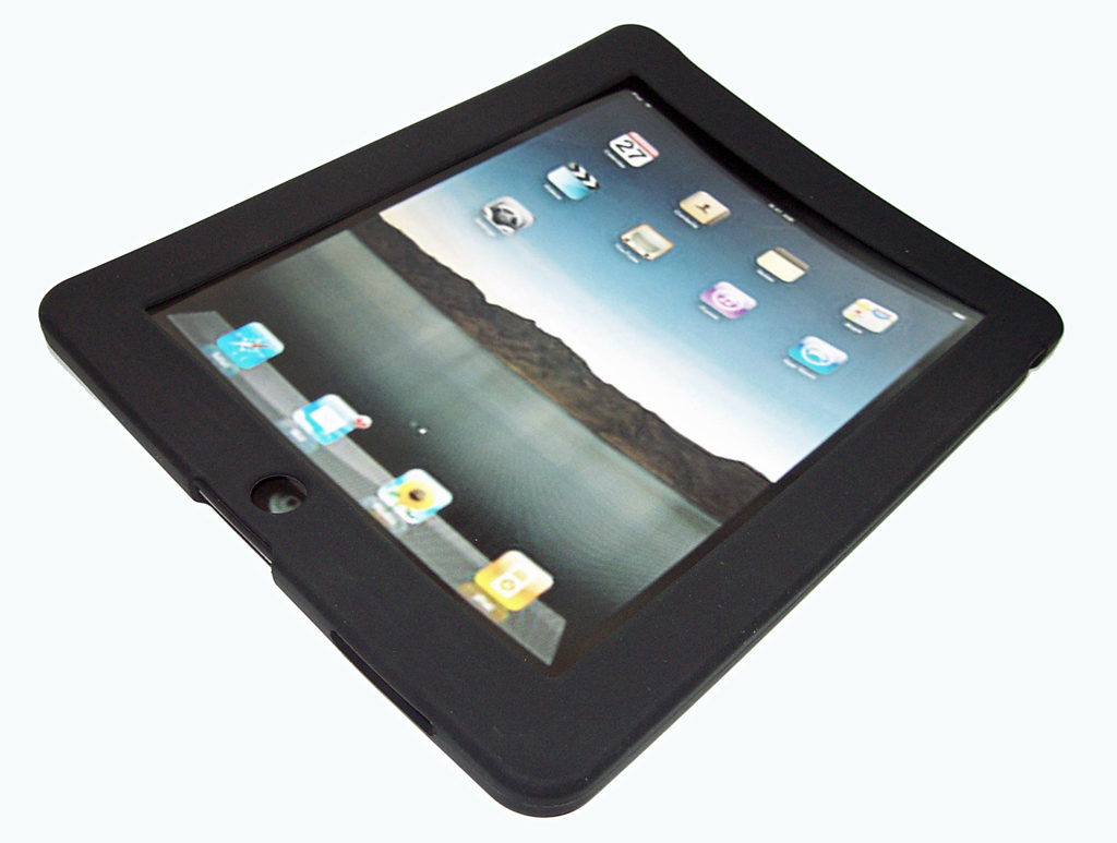 Silikon Case schwarz für Apple iPad