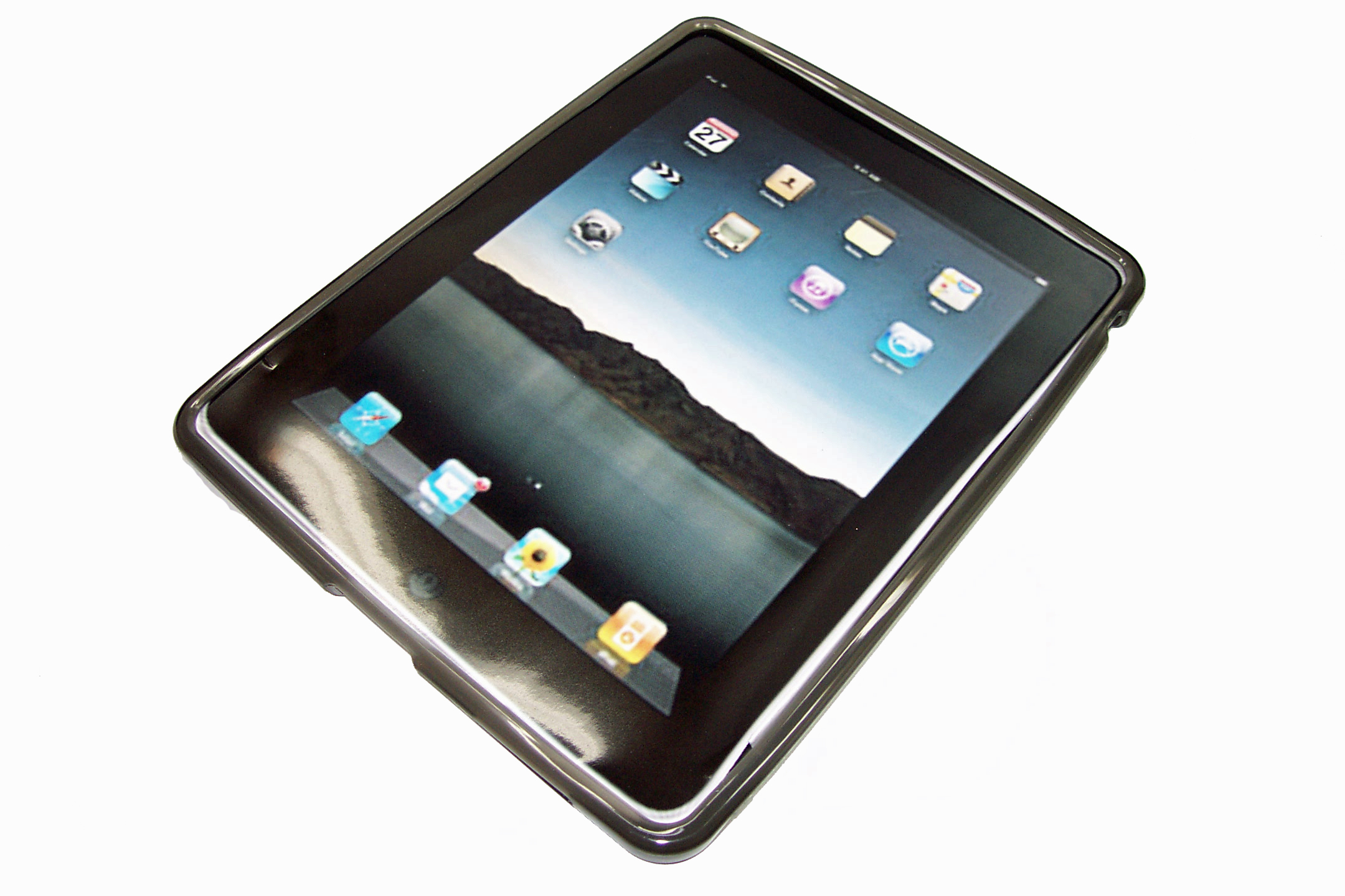 Silikon Case Smoke für Apple iPad