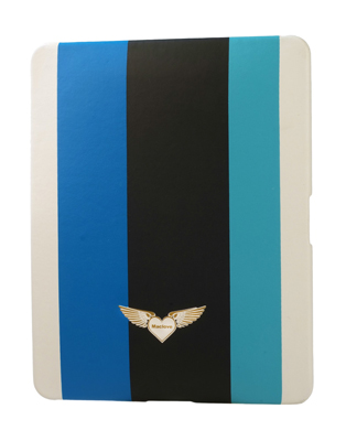 MACLOVE Leather Hood Case für Apple iPad 1 Luna