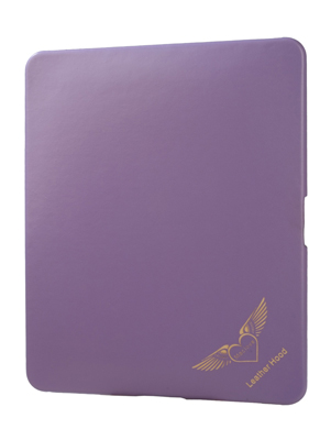 MACLOVE Leather Hood Case für Apple iPad 1 Purple