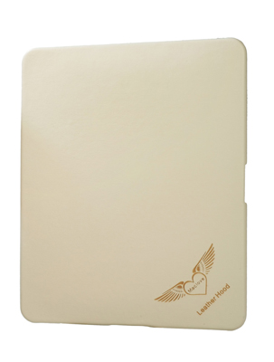MACLOVE Leather Hood Case für Apple iPad 1 White
