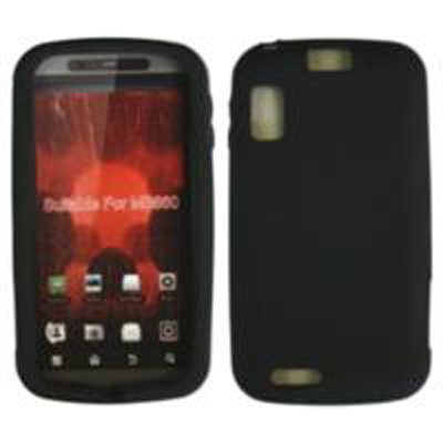 Silikon Case schwarz für Motorola Atrix