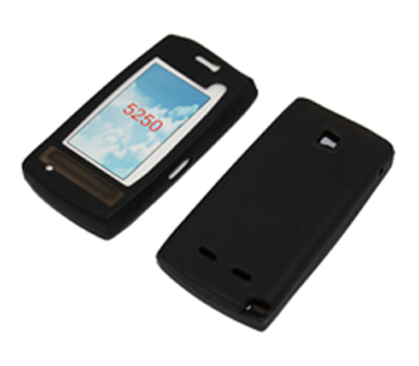 Silikon Case schwarz für Nokia 5250