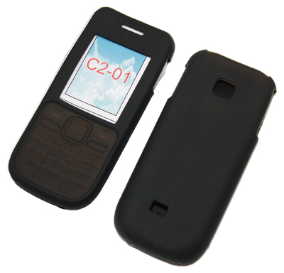 Silikon Case schwarz für Nokia C2-01
